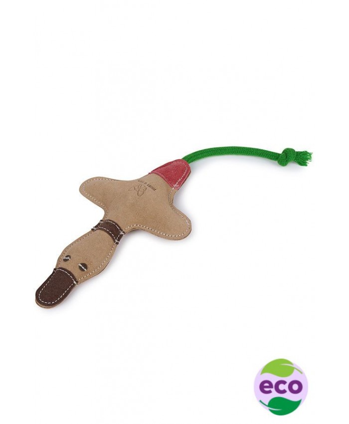 Digby & Fox Leather Duck Toy